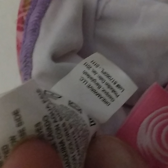 ☆NWT☆Cute Girls DREAM WAVE UPF 50+ Pink/Purple Plaid 2011 modest Swimsuit☆Sz 7/8 - Picture 13 of 13